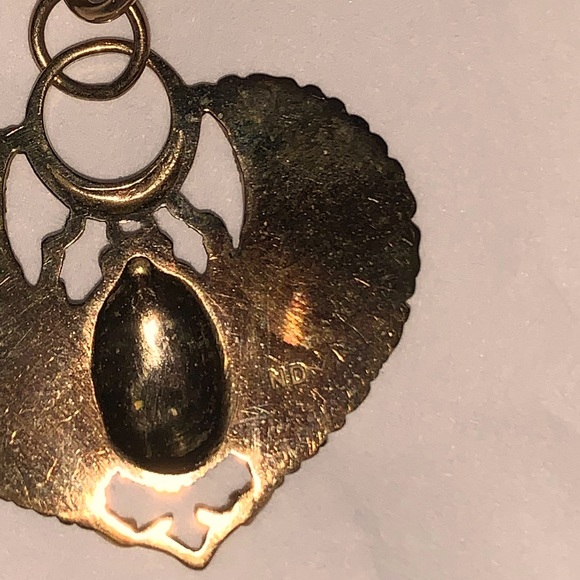 Sacred Scarab Gold Necklace - Picture 4 of 5